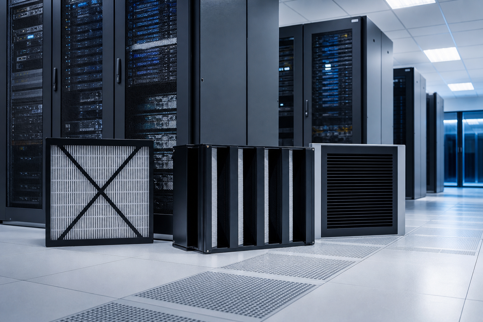 Data center air filtration